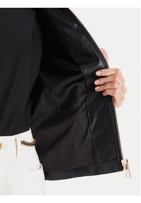 Guess Kurtka z imitacji skóry W6RL52 WL850 Czarny Regular Fit. Kolor: czarny. Materiał: skóra #5