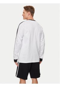 Adidas - adidas Longsleeve Adicolor Classics 3-Stripes Long-Sleeve Top IA4879 Biały Slim Fit. Kolor: biały. Materiał: bawełna. Długość rękawa: długi rękaw #4