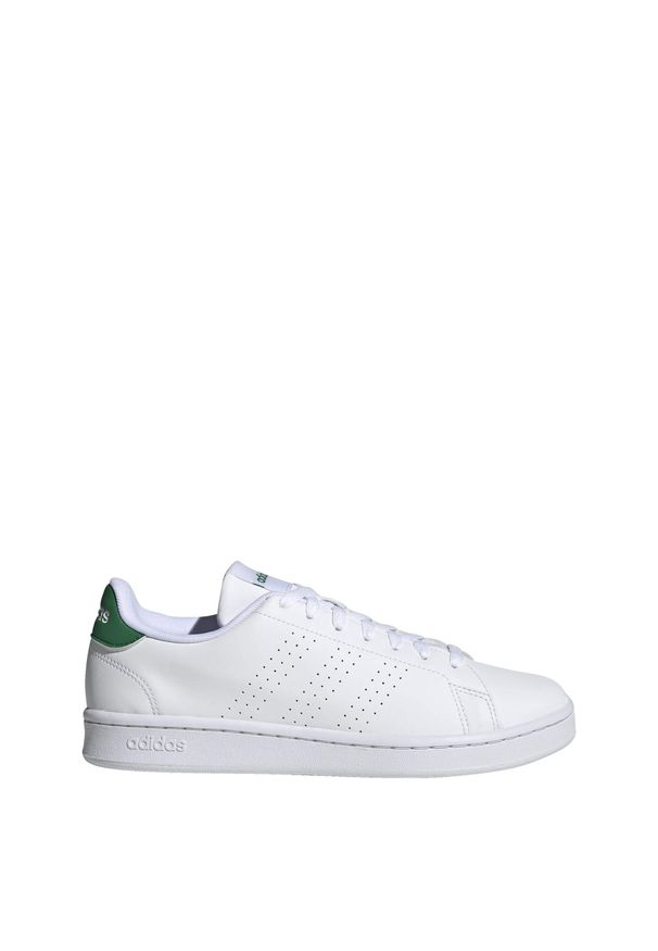 Buty do chodzenia dla dorosłych Adidas Advantage Shoes. Kolor: wielokolorowy, biały, zielony. Materiał: tkanina, guma, syntetyk. Model: Adidas Advantage. Sport: turystyka piesza