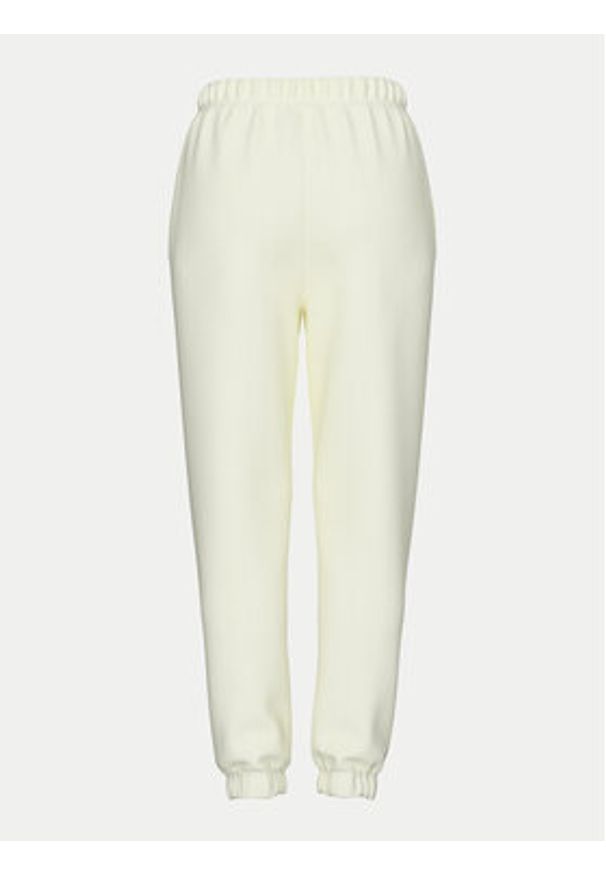 Pieces Spodnie dresowe Chilli 17121099 Beżowy Regular Fit. Kolor: beżowy. Materiał: bawełna
