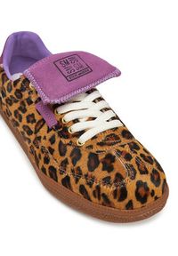 Steve Madden Sneakersy Ethora-L SM11003527 Brązowy. Kolor: brązowy. Materiał: skóra, zamsz