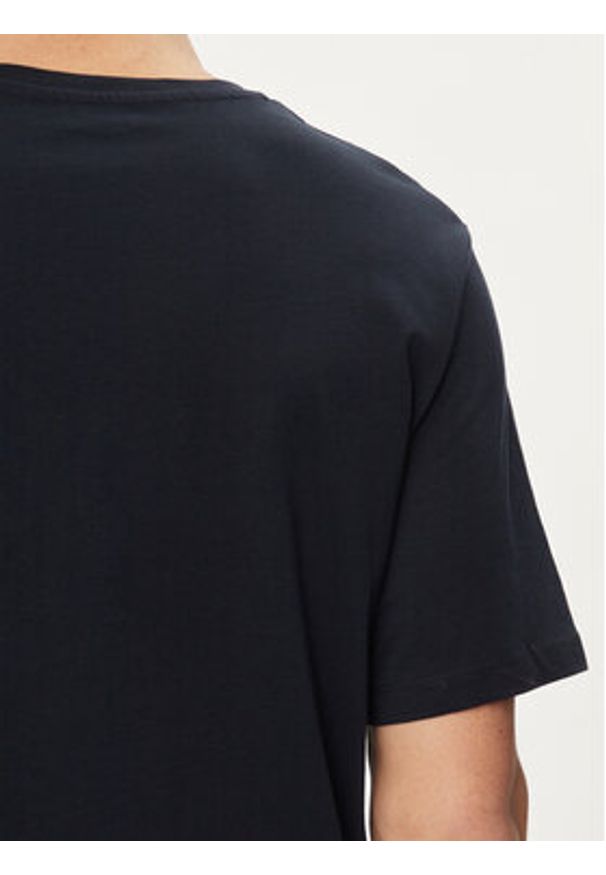 Jack & Jones T-Shirt Chill 12248072 Granatowy Standard Fit. Kolor: niebieski. Materiał: bawełna