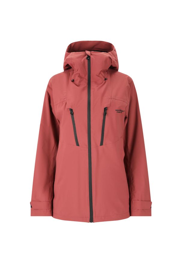 Kurtka przeciwdeszczowa damska Weather Report Harbor Rain-Tech W-PRO 15000. Kolor: pomarańczowy