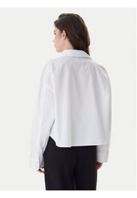 Calvin Klein Jeans Koszula LV047C141G Biały Boxy Fit. Kolor: biały. Materiał: bawełna #4