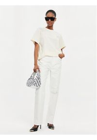 Karl Lagerfeld Jeans Jeansy 241J1106 Biały Straight Fit. Kolor: biały #5