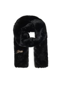 Guess Szalik AW5399 POL03 Czarny. Kolor: czarny. Materiał: poliester, materiał