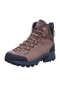 Buty trekkingowe damskie Lowa Randir Mid Gtx. Wysokość cholewki: za kostkę. Zapięcie: sznurówki. Kolor: wielokolorowy. Materiał: zamsz, materiał, syntetyk, tkanina. Szerokość cholewki: normalna