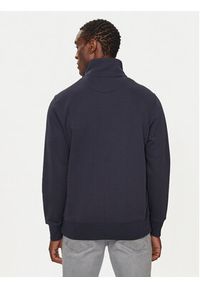 GANT - Gant Bluza Reg Shield Half Zip Sweat 2008005 Granatowy Regular Fit. Kolor: niebieski. Materiał: bawełna #2
