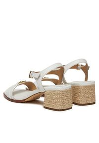 MICHAEL Michael Kors Espadryle Mandy 40R5MAMS1L Biały. Kolor: biały. Materiał: skóra #5