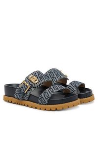 Liu Jo Klapki Livia 02 SA6109 TX523 Granatowy. Kolor: niebieski. Materiał: materiał #6