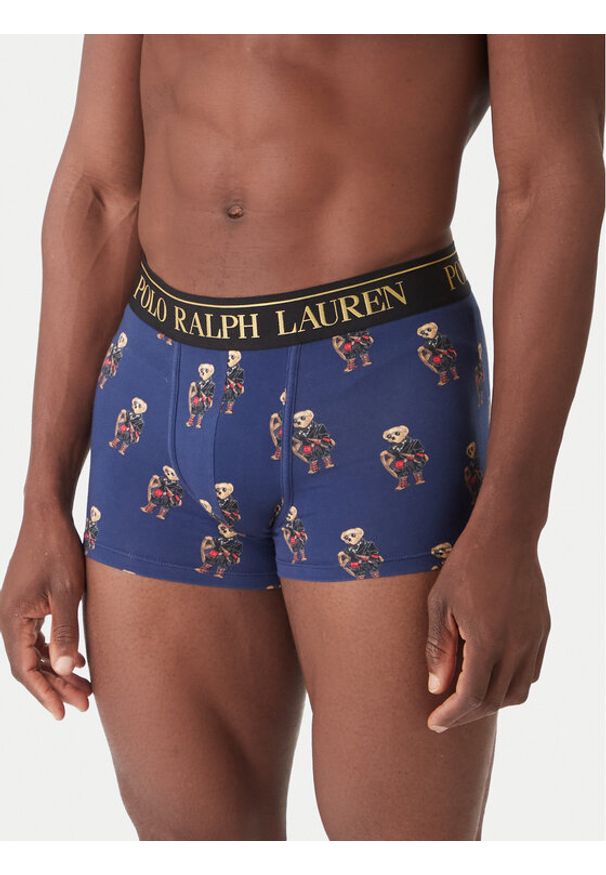 Polo Ralph Lauren Komplet 2 par bokserek 714843425014 Kolorowy. Materiał: bawełna. Wzór: kolorowy