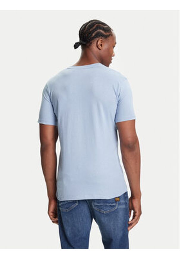 BOSS T-Shirt Tales 50508584 Błękitny Regular Fit. Kolor: niebieski. Materiał: bawełna