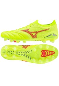 Buty piłkarskie Mizuno Morelia Neo Vi Beta Japan Mix Md M P1GA244045 żółte. Zapięcie: sznurówki. Kolor: żółty. Materiał: syntetyk, skóra. Szerokość cholewki: normalna. Sport: piłka nożna #5