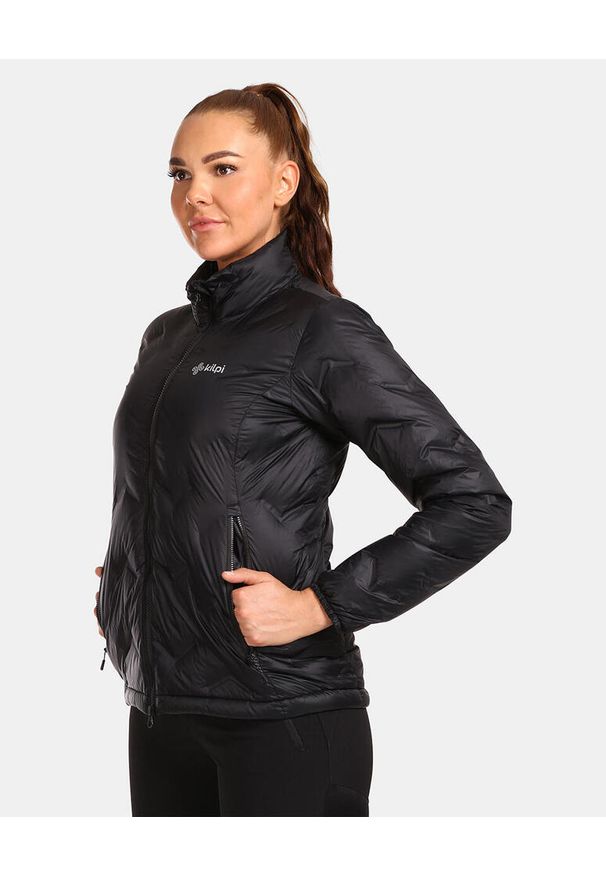Damska kurtka puchowa Kilpi PAPILON-W. Kolor: czarny. Materiał: nylon. Sport: turystyka piesza