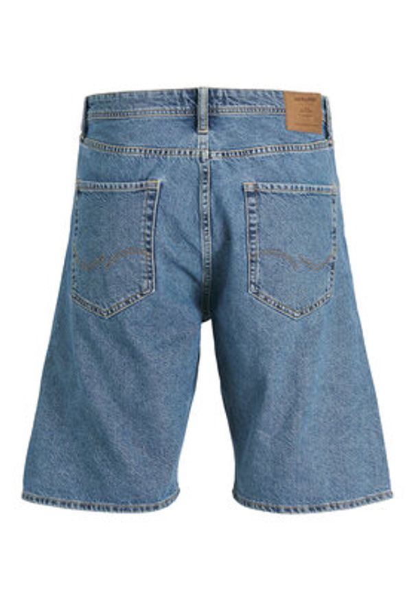 Jack & Jones Szorty jeansowe Alex 12272551 Niebieski Baggy Fit. Kolor: niebieski. Materiał: bawełna