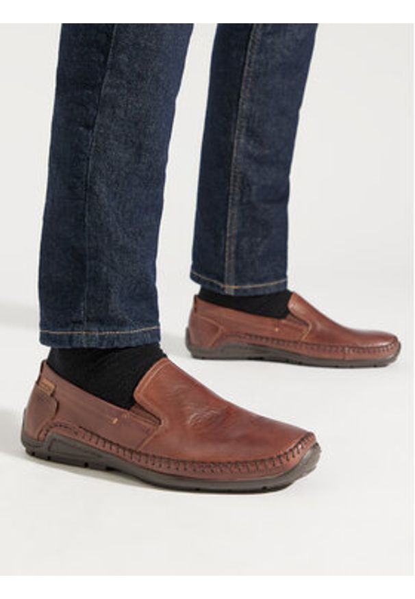 Pikolinos Półbuty 06H-5303 Brązowy. Kolor: brązowy. Materiał: skóra