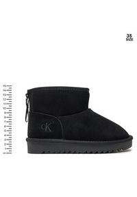 Calvin Klein Jeans Śniegowce Fur Boot V3A5-81036-0187 D Czarny. Kolor: czarny. Materiał: skóra, zamsz #5