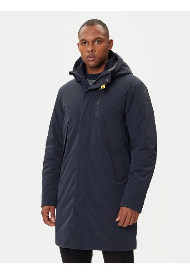Parajumpers Płaszcz zimowy Easy 25WMPMJKBC03 Granatowy Regular Fit. Kolor: niebieski. Materiał: syntetyk. Sezon: zima