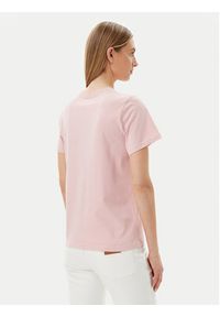 Wrangler T-Shirt 112362576 Różowy Regular Fit. Kolor: różowy. Materiał: bawełna #3