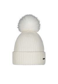 Kapelusz damski Barts Kenzie. Kolor: wielokolorowy, biały, beżowy. Materiał: futro. Sezon: zima. Styl: sportowy #1