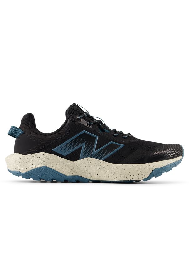 Buty męskie New Balance DynaSoft Nitrel v6 MNTR9D5 – czarne. Kolor: czarny. Materiał: syntetyk, materiał. Szerokość cholewki: normalna. Sport: fitness, bieganie
