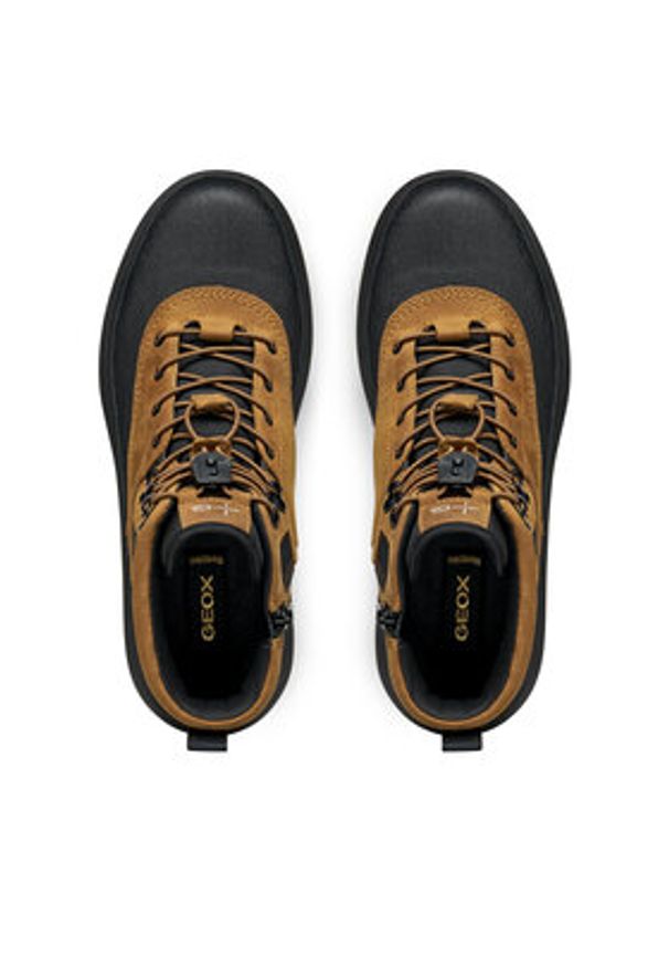 Geox Trekkingi U Granito + Grip B A U56FZD 04550 C2565 Brązowy. Kolor: brązowy. Materiał: skóra. Sport: turystyka piesza