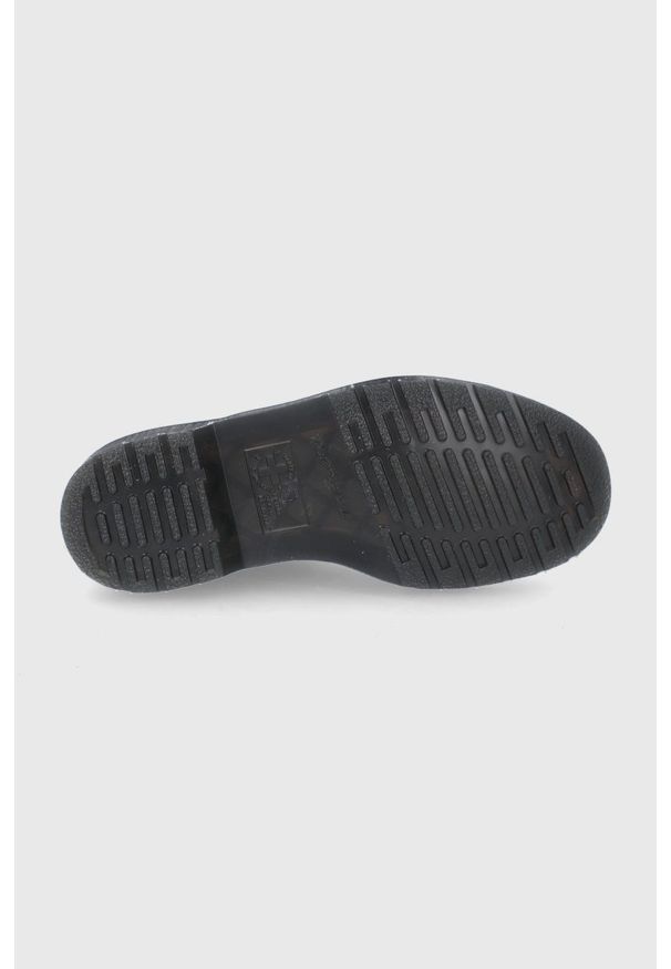 Dr. Martens - Workery Vegan. Nosek buta: okrągły. Zapięcie: sznurówki. Kolor: czarny. Materiał: guma. Obcas: na obcasie. Wysokość obcasa: niski