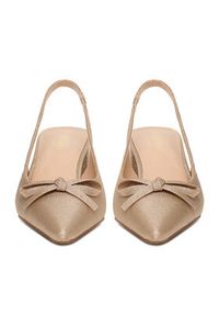 Jenny - JENNY Czółenka CEO-CD24042-3 Złoty. Kolor: złoty. Materiał: materiał #7