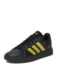 Adidas - adidas Sneakersy GRAND COURT 2.0 JS2490 Czarny. Kolor: czarny. Materiał: syntetyk, materiał #5