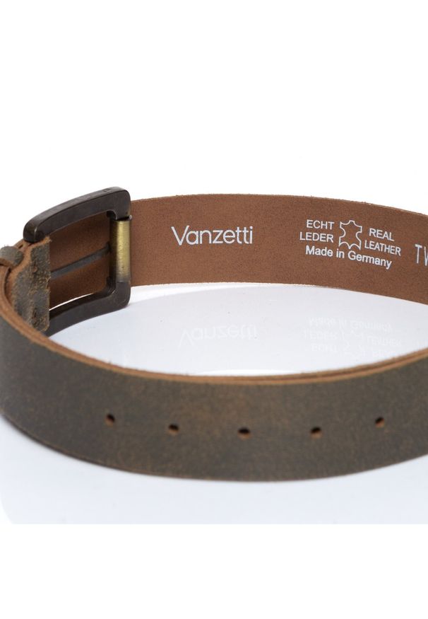 Vanzetti - VANZETTI PASEK SKÓRZANY SOPO-VAN853 565 40mm Ledergürtel /Q.6543. Materiał: skóra. Styl: klasyczny