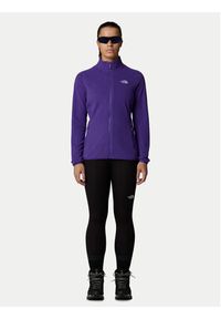 The North Face Polar Glacier NF0A855O Fioletowy Regular Fit. Kolor: fioletowy. Materiał: syntetyk