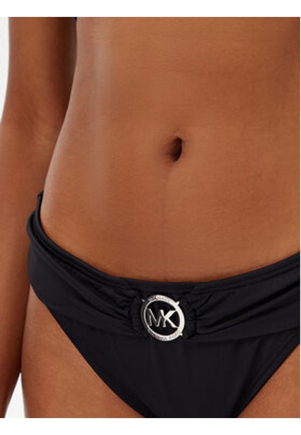 MICHAEL Michael Kors Dół od bikini MM7M842 Czarny. Kolor: czarny. Materiał: syntetyk