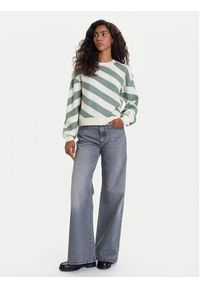 Vero Moda Sweter Lara 10310862 Beżowy Regular Fit. Kolor: beżowy. Materiał: syntetyk