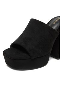DeeZee Klapki F7979-1 Czarny. Kolor: czarny. Materiał: materiał #4