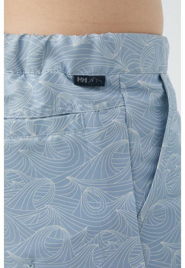 Helly Hansen szorty kąpielowe męskie. Okazja: na co dzień. Kolor: niebieski. Materiał: materiał, tkanina. Styl: casual