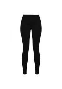 BUILD YOUR BRAND - Damskie Legginsy Z Dżerseju. Kolor: czarny. Materiał: jersey