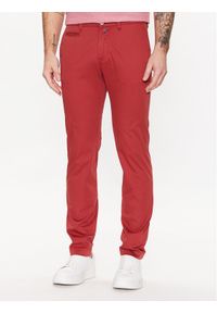 Pierre Cardin Spodnie materiałowe C3 33757/000/4023 Czerwony Lyon Tapered Fit. Kolor: czerwony. Materiał: bawełna