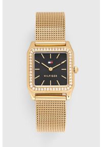 TOMMY HILFIGER - Tommy Hilfiger zegarek 1782611 damski kolor złoty. Kolor: złoty #1