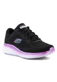 skechers - Buty Skechers Skech-Lite Pro-Stunning Steps W 150010-BKPR czarne. Okazja: na co dzień, na spacer. Kolor: czarny. Materiał: materiał. Sport: turystyka piesza, fitness