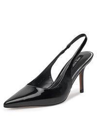 Nine West Szpilki SX005-01 Czarny. Kolor: czarny. Materiał: skóra. Obcas: na szpilce #7