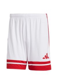Adidas - Spodenki męskie adidas Squadra 25. Kolor: biały, czerwony, wielokolorowy