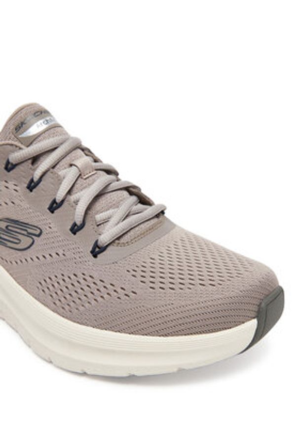 skechers - Skechers Sneakersy Arch Fit 2.0- 232700/TPE Brązowy. Kolor: brązowy. Materiał: materiał