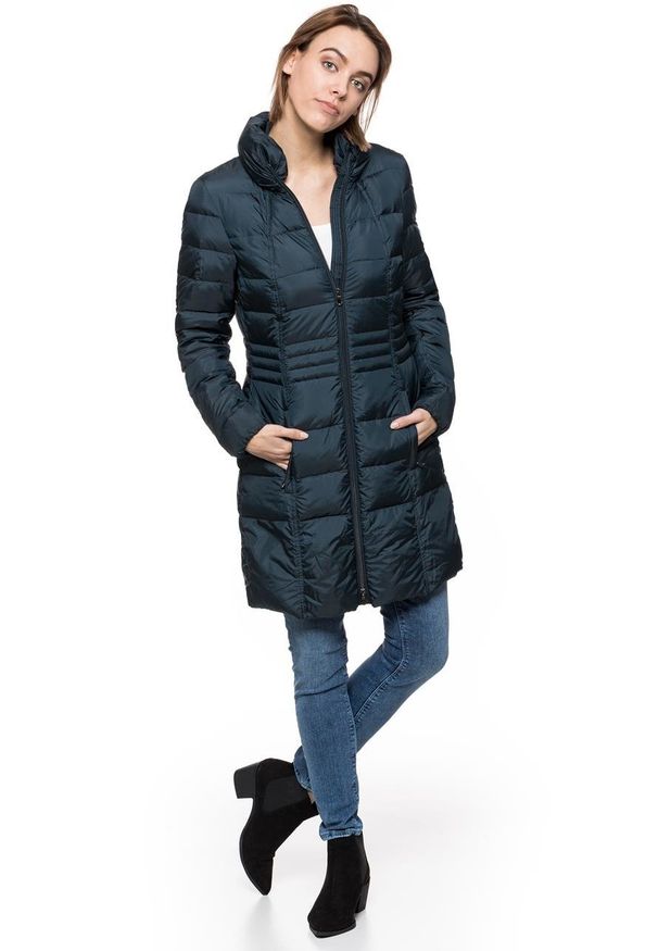 Lee - SPODNIE DAMSKIE LEE SCARLETT BLUE PEPPER L526WMUX