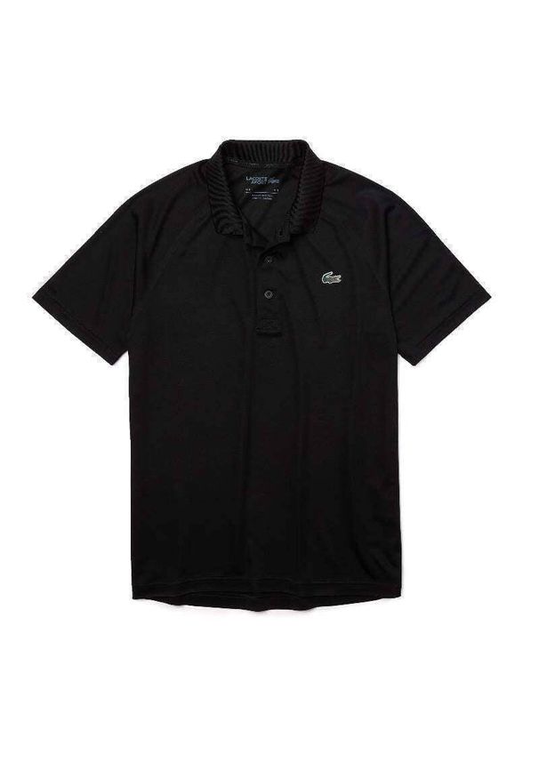 Lacoste Dh3201 Polo Shirt. Typ kołnierza: polo. Kolor: czarny