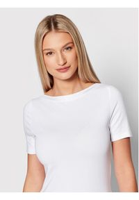 Vero Moda T-Shirt Panda 10231753 Biały Regular Fit. Kolor: biały. Materiał: bawełna