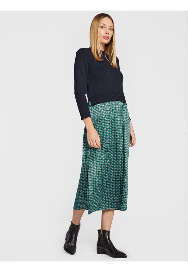 Sukienka codzienna Marella. Okazja: na co dzień. Wzór: kolorowy. Typ sukienki: proste. Styl: casual