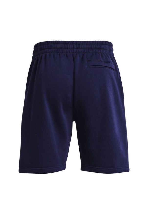 Under Armour - Shorty Męskie Polar Rival. Kolor: niebieski. Materiał: polar. Sport: turystyka piesza