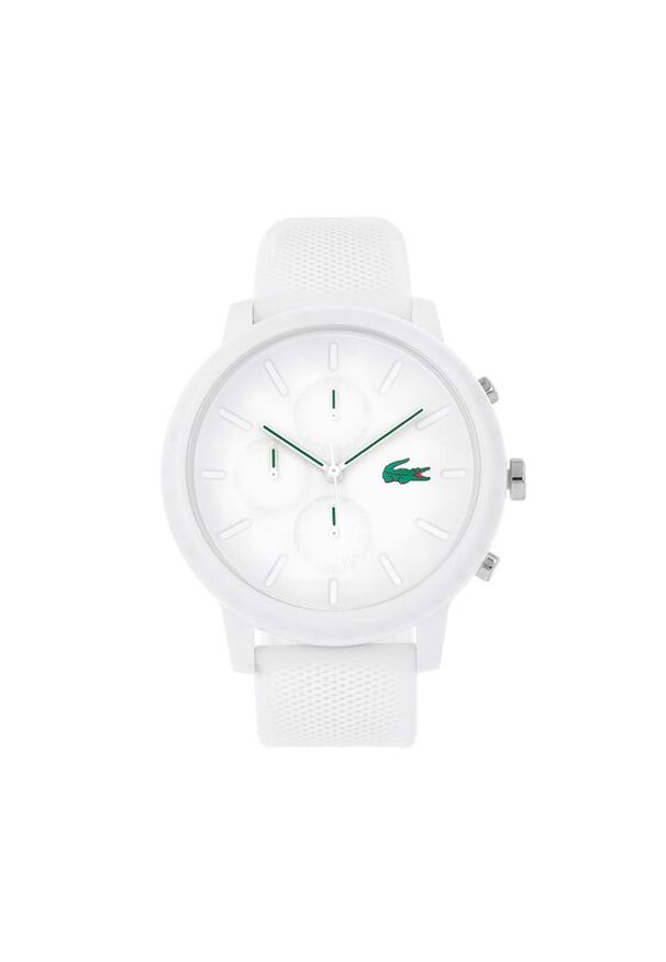 Lacoste Zegarek 2011246 Biały. Kolor: biały