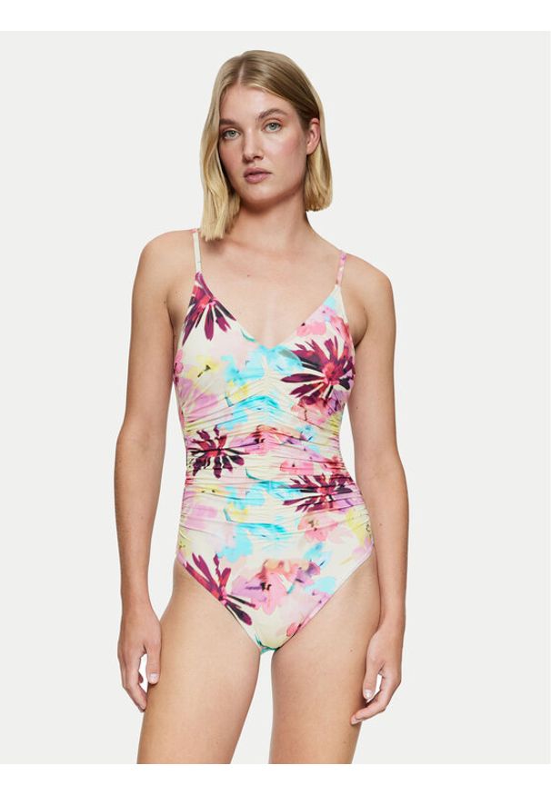 Triumph Strój kąpielowy Summer Fleur 10222302 Kolorowy. Materiał: syntetyk. Wzór: kolorowy