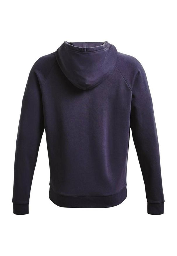 Under Armour - Męska Bluza Polarowa Rival. Kolor: fioletowy. Materiał: polar